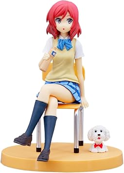 Maki Nishikino Figure Anime Sitting Manga Girls PVC Statue 14CM Minami Kotori Action Figure Collectible Desktop Decorative Model