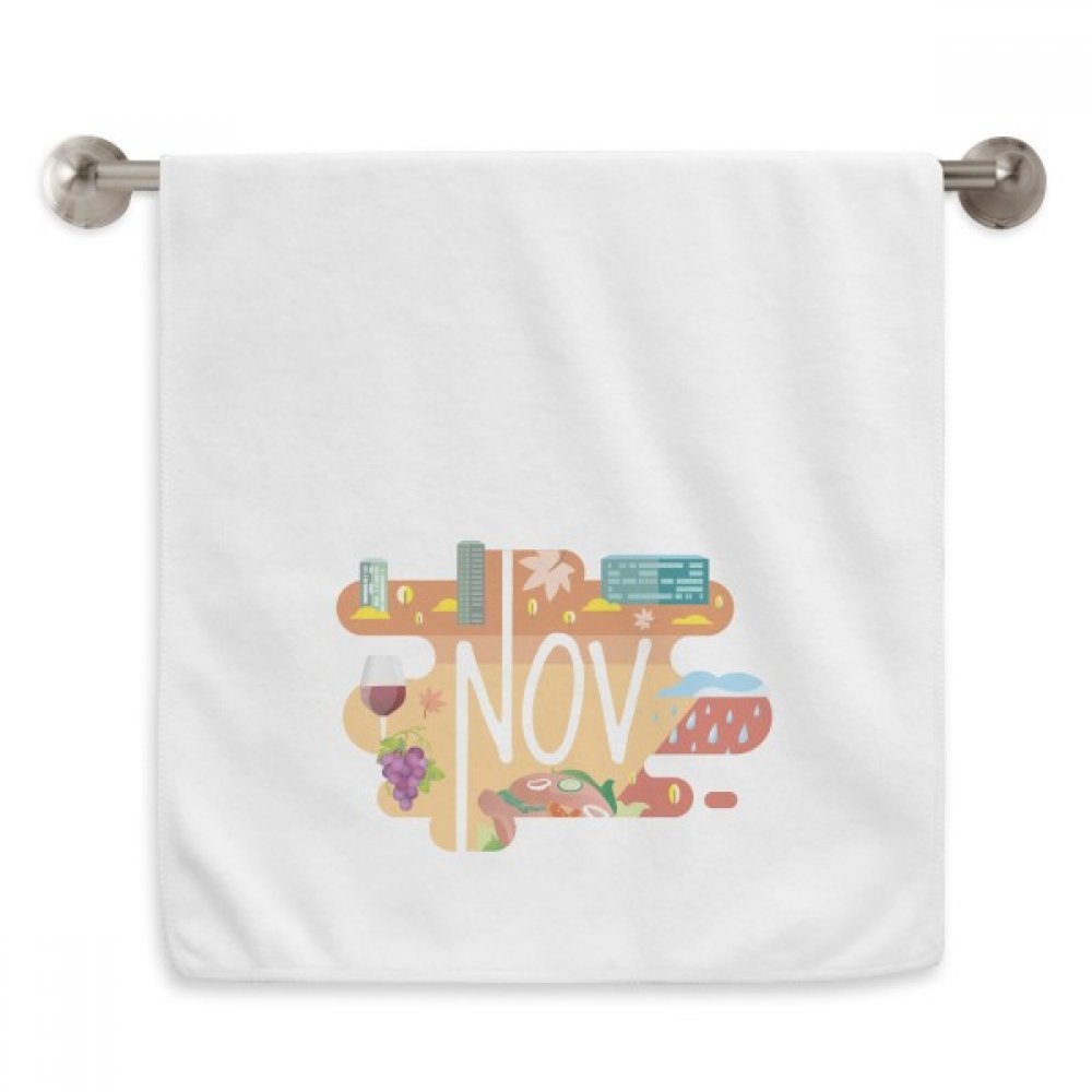 Serviette moelleuse contre les irritations visage débarbouillette blanche 13x29 pouces
