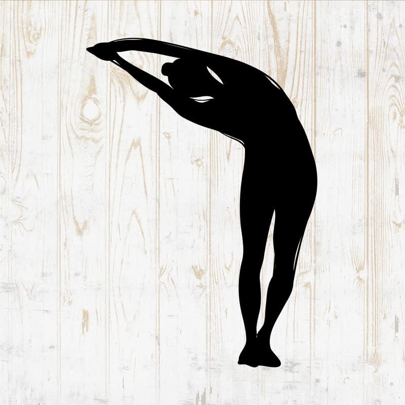 Calcomanías de yoga para despegar y pegar, calcomanías de vinilo para pared, meditación inspiradora, postura, namaste, mandala, loto, zen, chacra