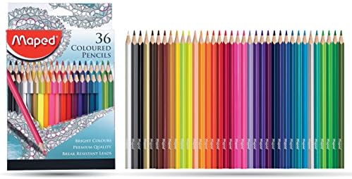 Maped Adult Colouring Pencils (Pack of 36)