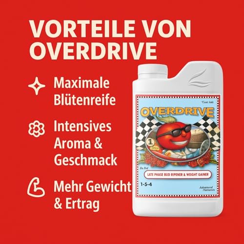 Booster Advanced Nutrients Overdrive 10 L pour relancer la floraison - 3