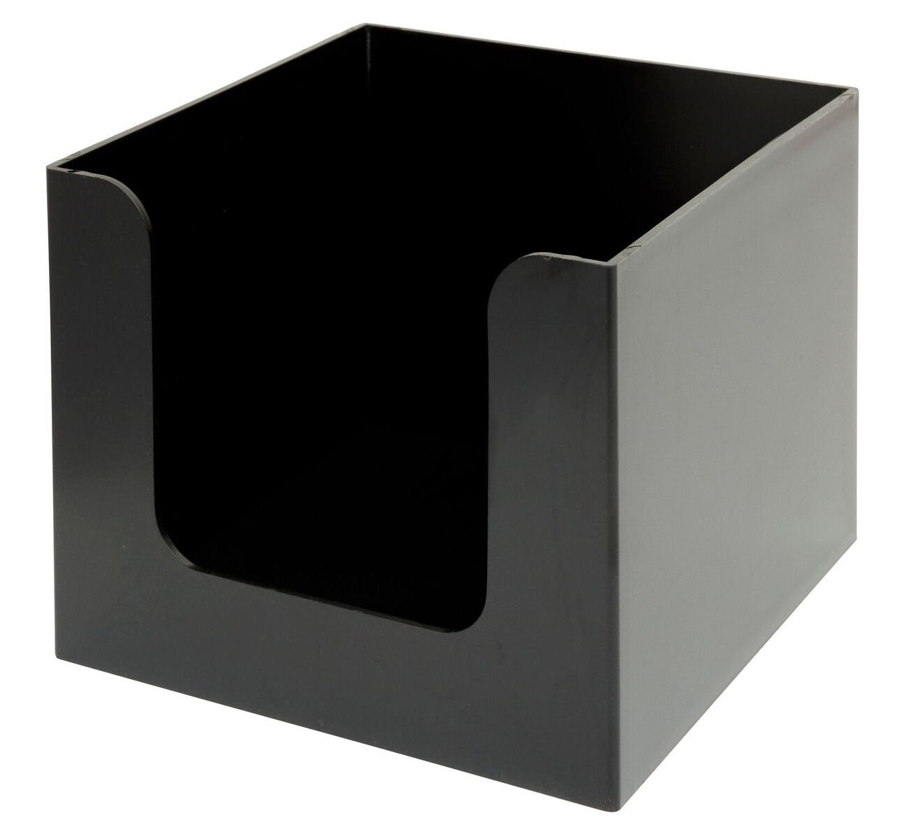 Beaumont Napkin Holder Black, Durable Plastic Construction, Easy to Clean, 136mm Width, Keeps Napkins Organised, for Restaurants, Cafés, and Bars