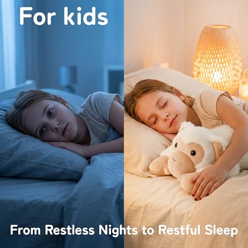 Image of Niuniu Daddy 3.3 lbs 20 inch Weighted Monkey Stuffed Animals for Kids & Adults, Soft Sensory Comfort Plush Toy for Sleeping, Cute Lying Lap Pad Pillow for Huggable Gift