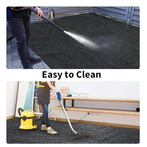 MABOZOO Garage Floor Mat 8.8 x22 Ft, Extra Large Garage Carpet Rug, Reusable Absorbent Oil Spill Mat, Washable Parking Flooring Rug for Under Car, Protects from Spills, Drips and Stains by MABOZOO - Image 7