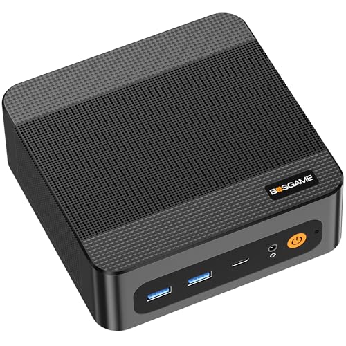 Image of BOSGAME P6 Neo Mini Gaming PC, Desktop Computers Ryzen 7 6800H, Radeon 680M Graphics, 24GB DDR5 RAM, 1TB PCIe 4.0x4 SSD, Triple Display (HDMI /DP /USB4), USB4 8K 60Hz, WiFi 6E, BT5.2, Dual 2.5GbE LAN
