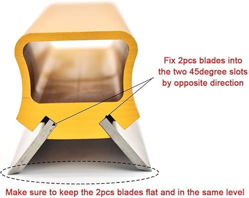 Miniatura 3 de Jointer Planer - Afilador de cuchillas de 12 pulgadas para carpintería de aluminio, 1 paquete