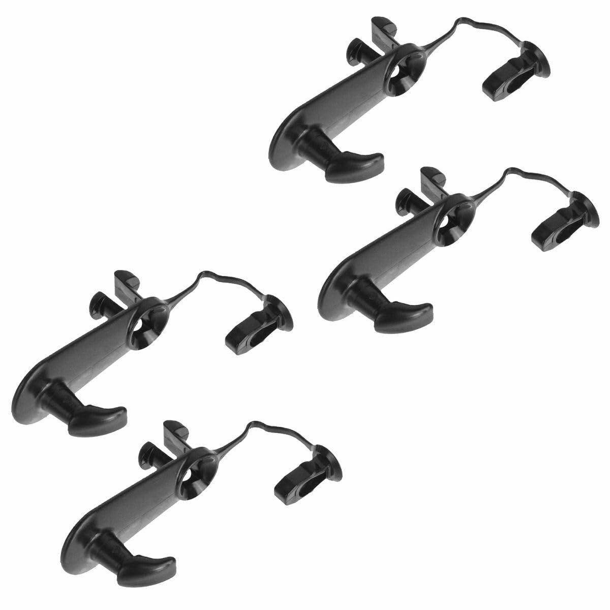 BlueSkyz Floor or Mat Retention Clip Hook Pair Set of 2 for Toyota for Scion for Lexus Plastic — view 3