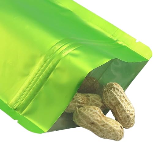 Miniatura 6 de QQ Studio 100 bolsas QuickQlick resellables de color metálico mate con ventana esmerilada (4.7 x 7.9 pulgadas, verde mate)