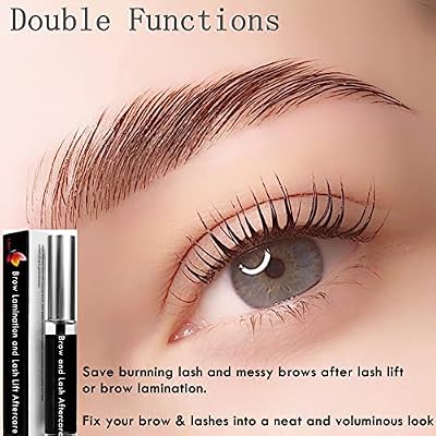 Lash Lift Care, Brow Lamination Aftercare Eyelash Perm Nutrition, Treat Burning Eyebrow Save Messy Lash, 8 weeks Keratin Care For and Perm/Lift(7ml)