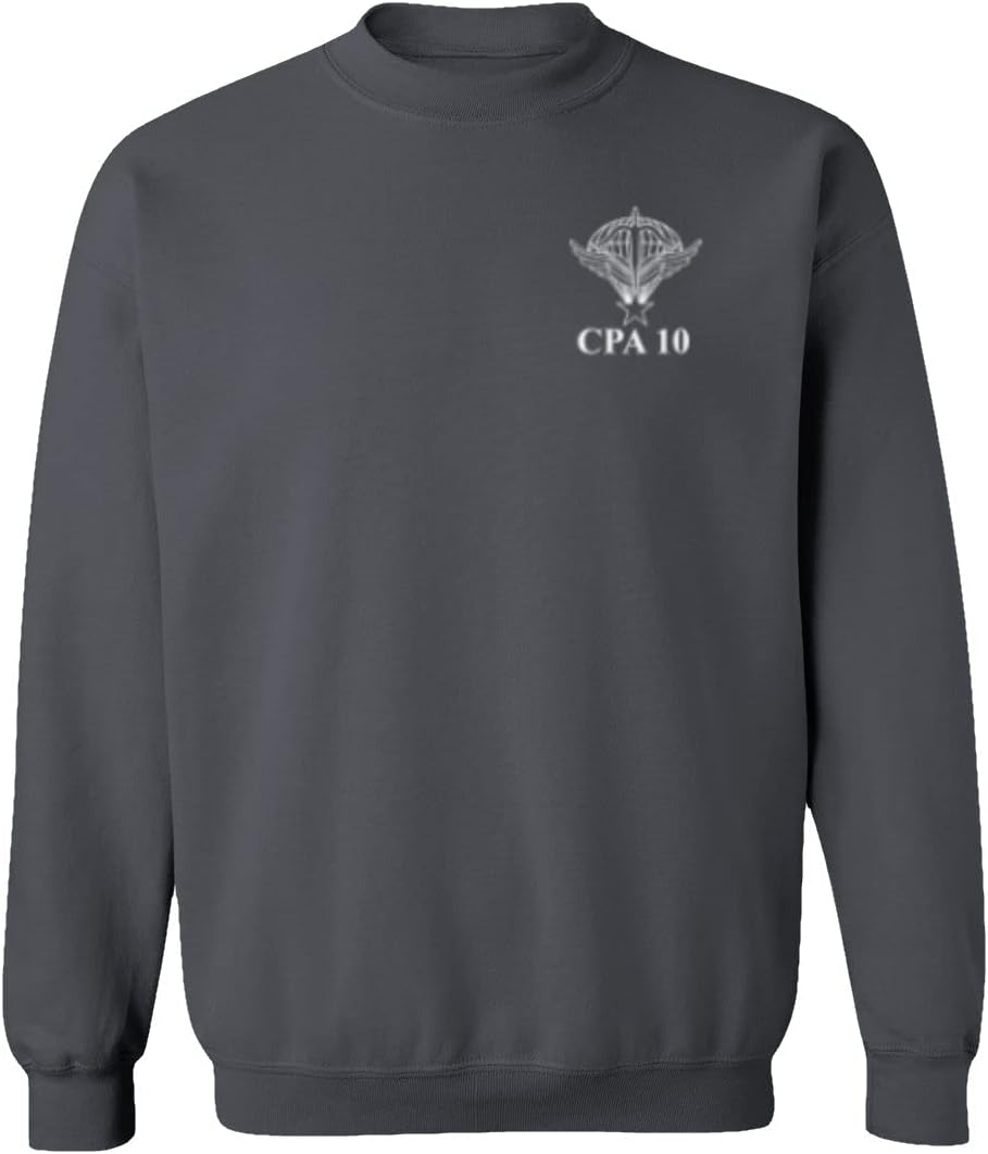 President Macron Parachutiste De L’air CPA 10 France Air Force Crewneck Sweater