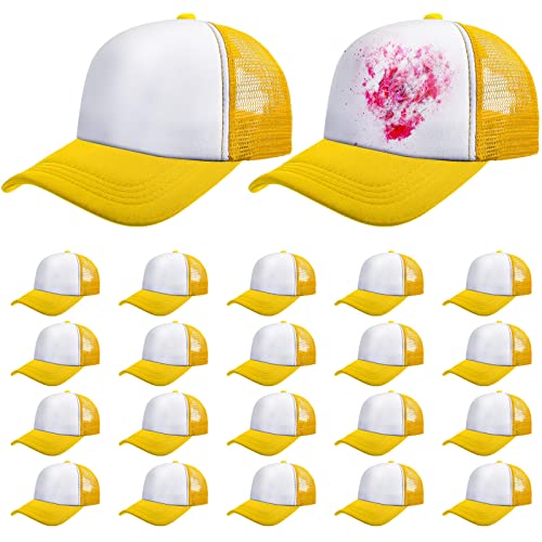 Vabean 24 Pack Sublimation Blank Cap Trucker Mesh Hat