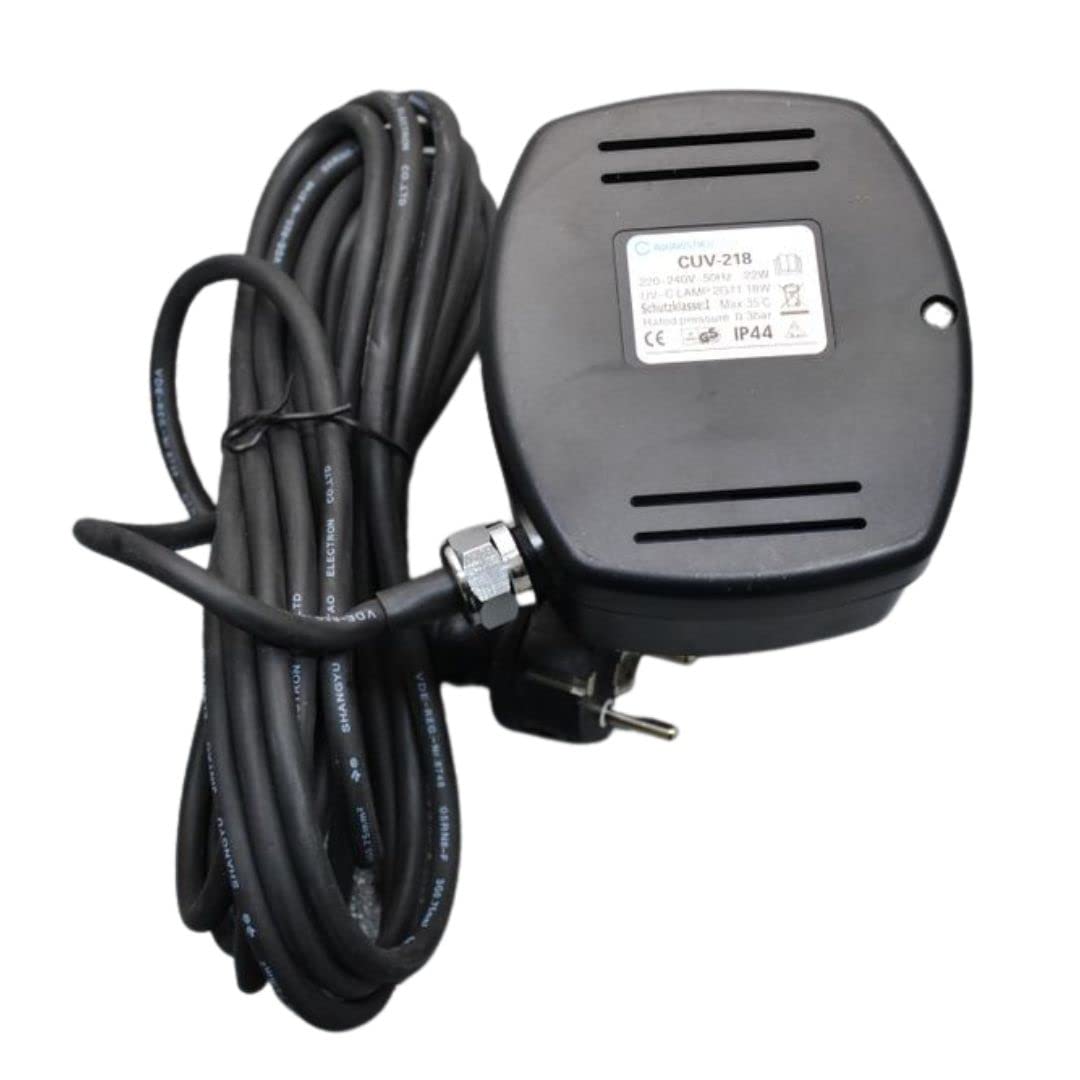 AquaOne Ersatzteil Vorschaltgerät UVC Klärer CUV-218 Algenvernichter Klärer Uv Lampe Wasserklar Cleaner Aquarien Teich