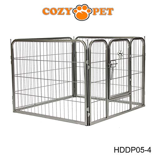 Heavy Duty Puppy 4-Sided Playpen 60cm Tall by Cozy Pet Small - Rabbit Run Enclosure Dog Cage or Crate Whelping Box HDDP05-4. (We do not ship to Channel Islands or The Isles of... - Image 5
