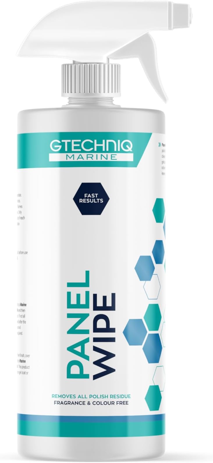 Gtechniq Marine Panel Wipe for Boats, 17 fl oz | Removes All Polish Residue and Promotes Bonding, Decontaminates Surface, Color and Fragrance-Free, Easy to Apply and Long-Lasting Results