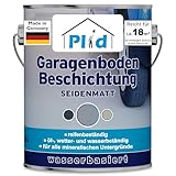 Haute résistance : Peinture de Sol Garage gris pour sceller les sols minéraux type béton, asphalte ou ciment . Convient en intérieur et extérieur, elle assure une bonne étanchéité et une protection éfficace contre l’huile moteur, le diesel et le fioul.