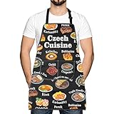Schürze für tschechische Küche, Geschenk für Tschechische Lebensmittel, Geschenk für Tschechische Republik, Kekse, Feinschmecker, Geschenk für Zuhause, Dessert, Merch (Tschechische Küche)