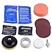 OcioDual Kit Profesional de Pulido de Faros KitAutos Resturacion Lija Esponja Pulimento