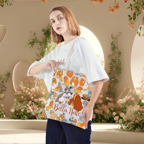 BWWKTOP Lady Dog Crossbody Bag Tramp Fans Gift Bella Notte Shoulder Bag Lady & Tramp Merchandise (Bella Notte -TG)4