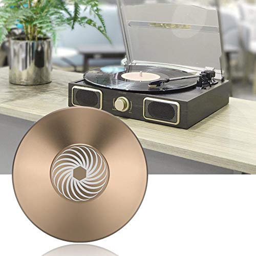 Wendry Pince de Disque Vinyle LP, Poids de la Platine, Pince de stabilisation de la Platine Disque Audio, Disque de Serrage en Aluminium pour Platine Vinyle LP(Or) - Les Beatles, Paul McCartney, John Lennon, RIngo Starr, George Harrison Wendry Pince de Disque Vinyle LP, Poids de la Platine, Pince de stabilisation de la Platine Disque Audio, Disque de Serrage en Aluminium pour Platine Vinyle LP(Or) – Image 5