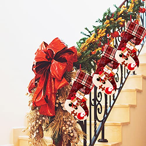 Calza di Natale Set 1 Pezzi ZHUYAO-Calza Natalizia...