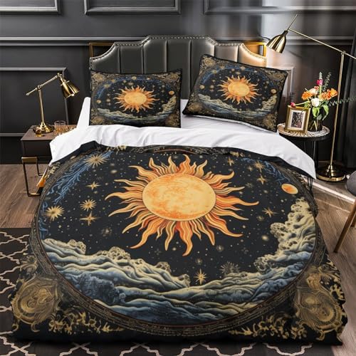 Funda nórdica 200x200cm de quiromante con fundas de almohada de microfibra suave infantil 4