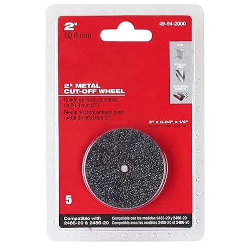 Milwaukee Electric - 2 Metal Cut Off Wheel 5PK