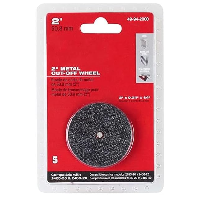 Milwaukee Electric - 2 Metal Cut Off Wheel 5PK
