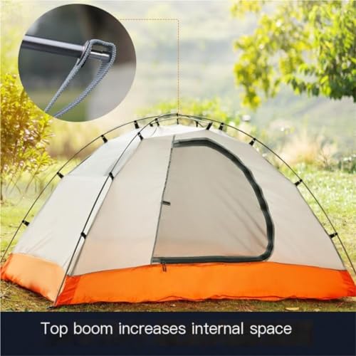 Carpa de camping doble capa al aire libre impermeable y ligera miniatura 5
