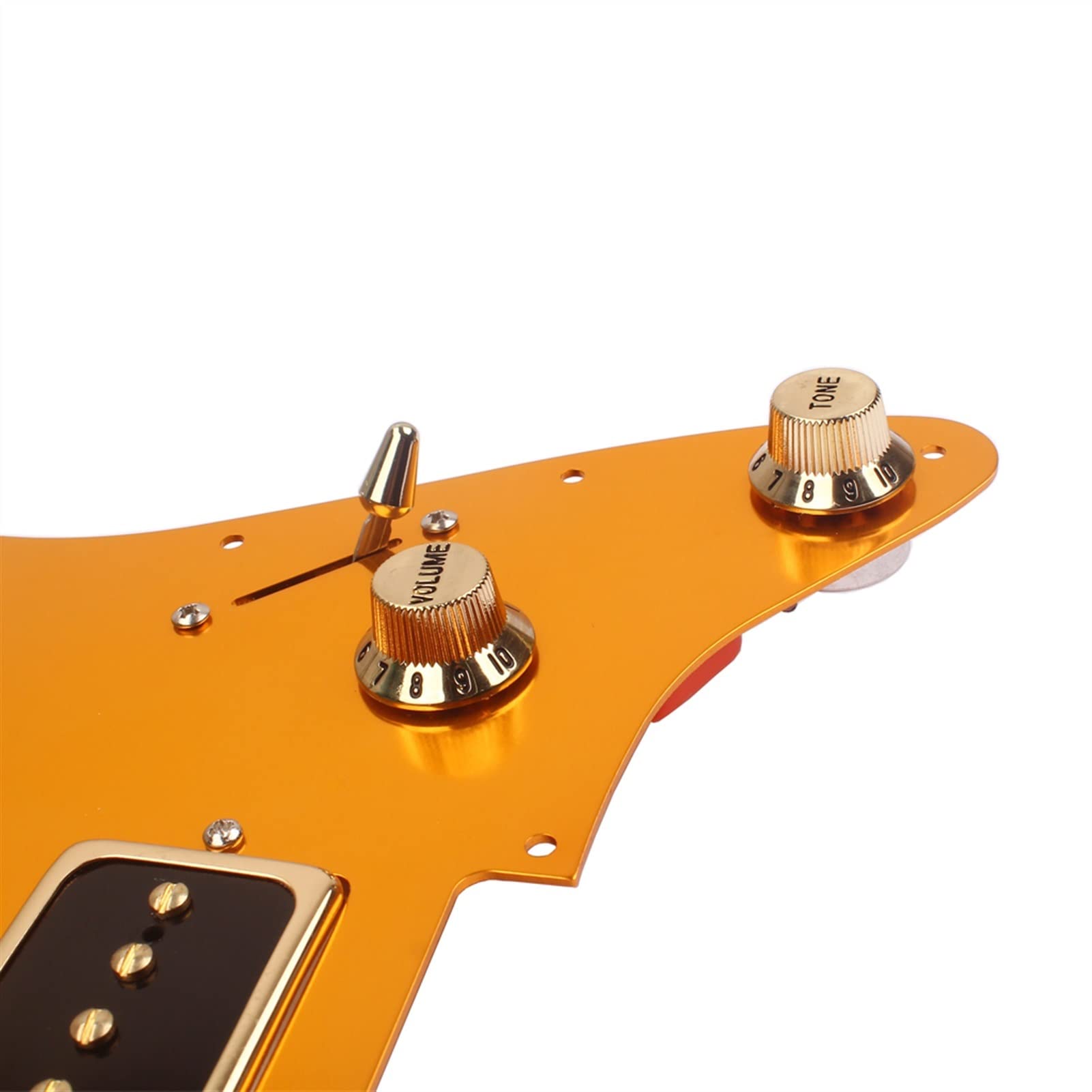 1 Set Gold Electric Guitar Pick Guard HH Mit Single Scree Alnico V Pickup Pickguard Pickups