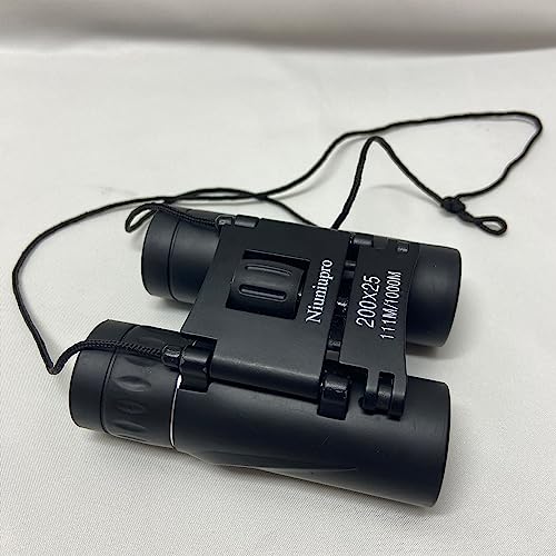 Niuniupro Binoculars, Wide View Angle Folding Binoculars Telescope with
