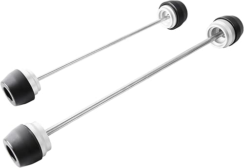 BUREFE Protector de choques para eje delantero y trasero de motocicleta Yamaha YZF-R3 YZFR3 YZF R3 2015-2022 MT-03 MT03 MT 03 2016-2021