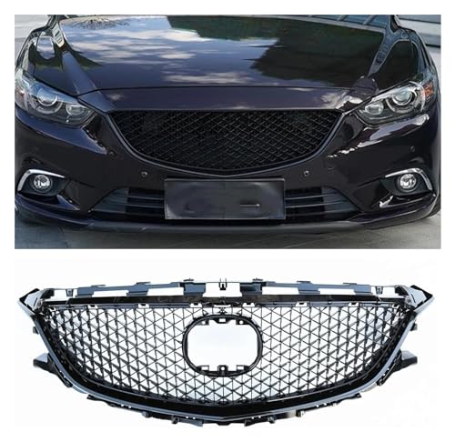 Grille pare-choc avant pour Mazda 6 2014-2016 calandre admission - 2