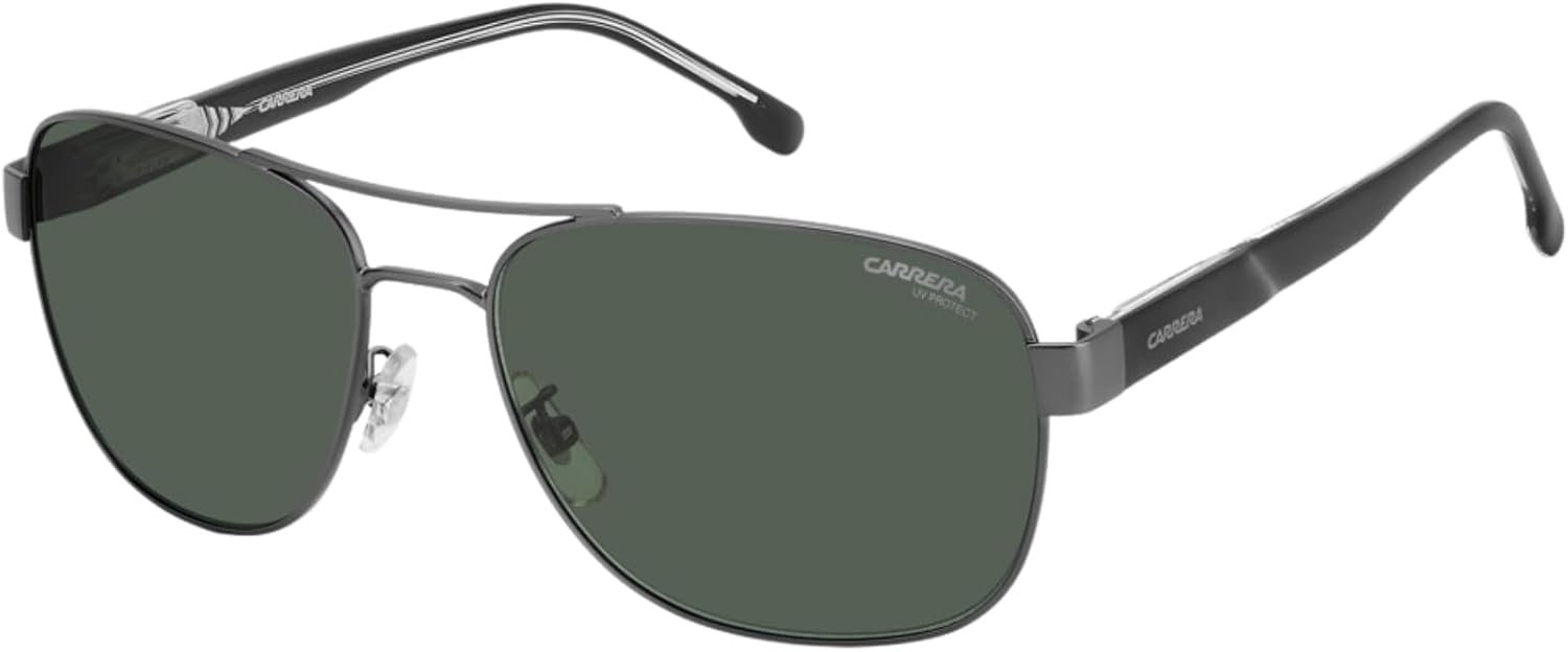 Carrera Flex02/G/S 62MM Rectangular Sunglasses for Men - Plastic Lens +BUNDLE with ACCESSORY EYEWEAR KIT