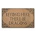 DEW XIA Funny Welcome Mats Anti-Slip Door Mats for Entrance Way Indoor Mat / Rubber Mat / Personality Rugs Kitchen Rugs and Mats 18
