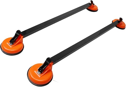 36 Inch Universal Roof Rack Cross Bars, Suction Cup Mount Car Rooftop Cargo Luggage Carrier, Trucks Steel Crossbars Cargo Roof Rack for SUV Vehicles, Oreiletz8mybg4irn