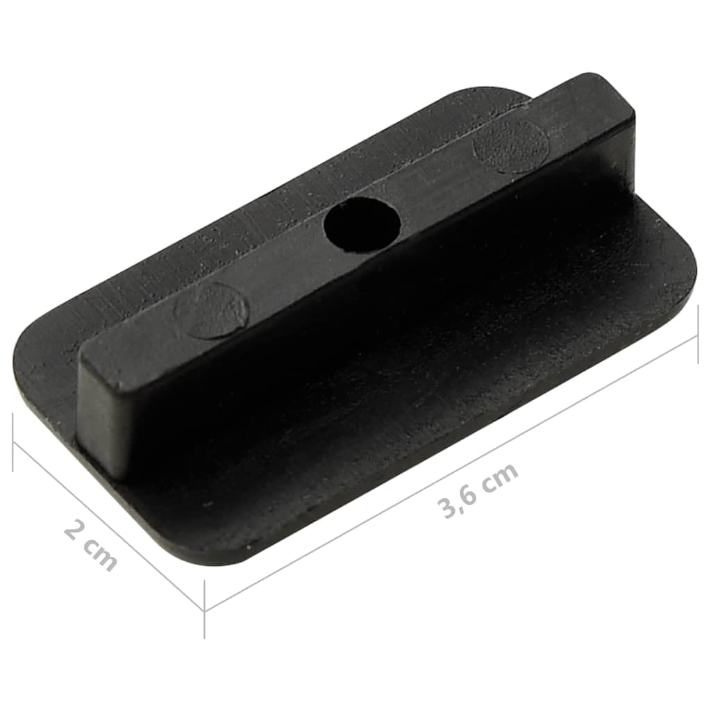 Terrassenclips mit Schrauben 200 STK WPC Dielen Befestigung