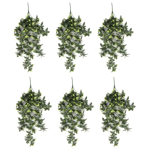 Plantas Colgantes Artificiales para Terrazas y Balcones Con Sol Directo 2