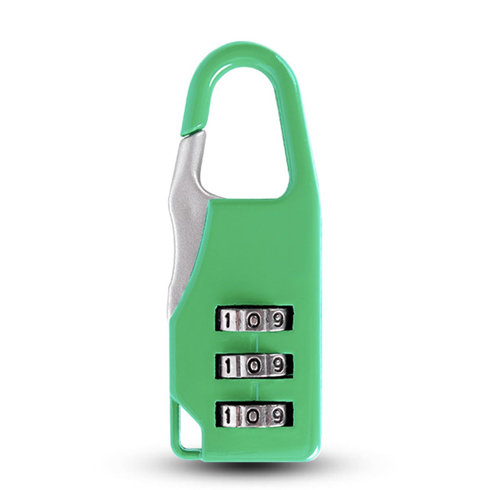 3 Digit Code Number Password Combination Padlock Travel Resettable Security for Suitcases and Bag Travel