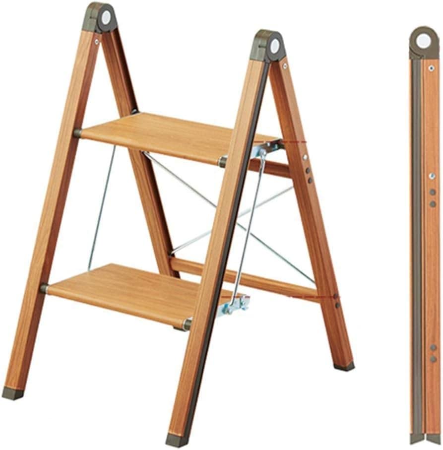 Tabouret d'échelle pliable multifonction OKUOKA étagère gain de place pratique