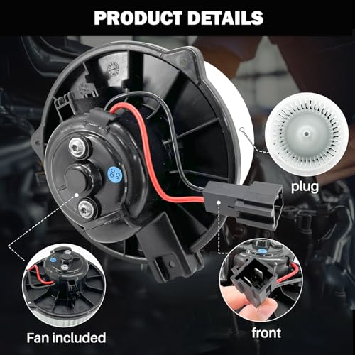 Image of 700011 AC Heater Blower Motor Fan Assembly Fit for Jeep Grand Cherokee 1999 2000 2001 5012701AB, 5015860AA