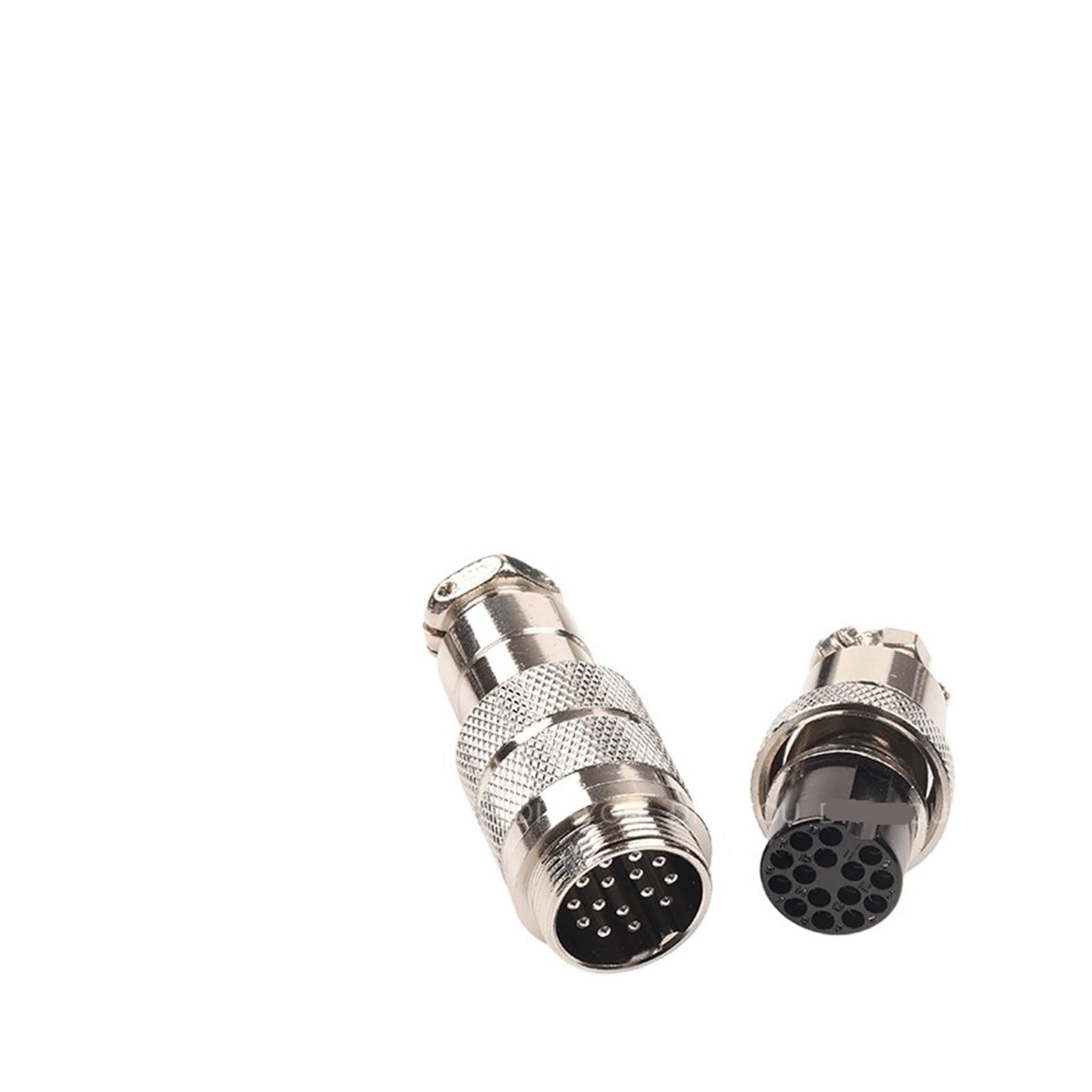 Conector de aviación GX20 para cable aéreo con rosca de precisión 8