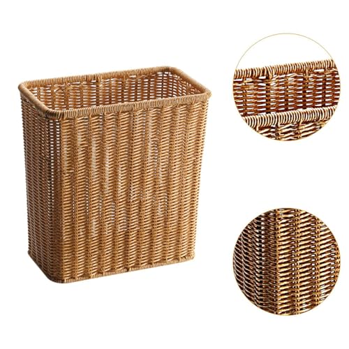 Caneca de basura para cocina y oficina, beige miniatura 2