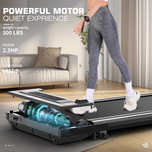 Caminadora compacta eléctrica Incline Walking Pad miniatura 5