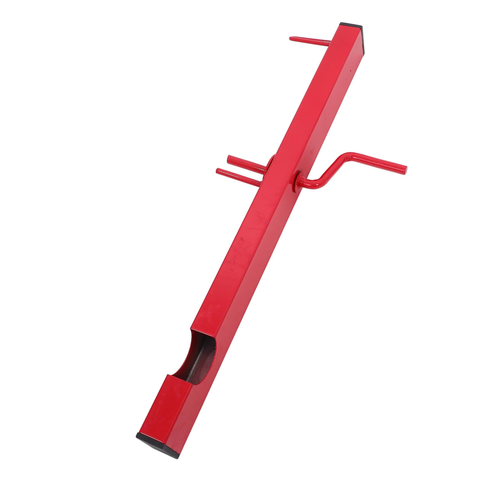 Enrouleur Manuel de Sangle pour Camion en Acier Rouge