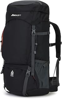 Boldfit Rucksack Bag 65 litres Trekking Bag Travel Backpack for Men & Women Rucksack Bags for Men with Laptop Sleeve & Wat... Price In India