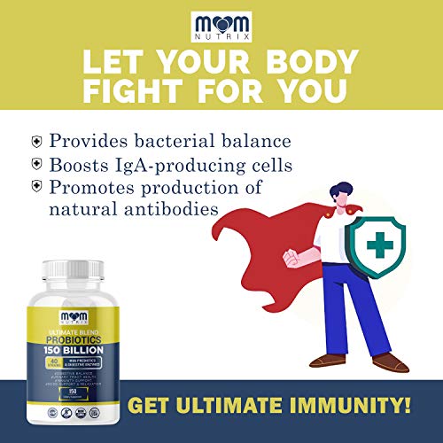 Probiotics 150 Billion Cfu - 40 Strain Probiotics For Women, Probiotics For Men And Adults - Shelf Stable Probiotic With Organic Prebiotic - Acidophilus Probiotic - 150 Capsules - Made In Usa #TOP2