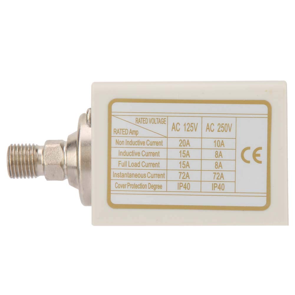 Pressostato Elettronico Controllo Pressione G1/4in Regolabile per Pompa Compressore Aria Automazione