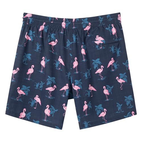 Image of SURF CUZ Mens Swim Trunks with Compression Liner Swim Shorts 7 inch Swimming Trunks Stretch 7 Inch Swim Suits Quick Dry
