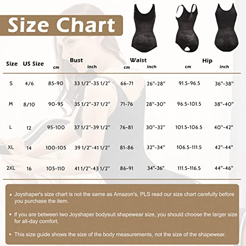 Joyshaper Shapewear Bodysuit For Women Tummy Control Seamless Jacquard Open Bust Sculpting Body Shaper Shaping Brief #TOP5