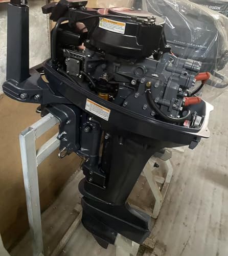 Arrow Tec Enduro 20HP Outboard Motor, Silver, Marine Engine